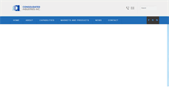 Desktop Screenshot of consolindustries.com